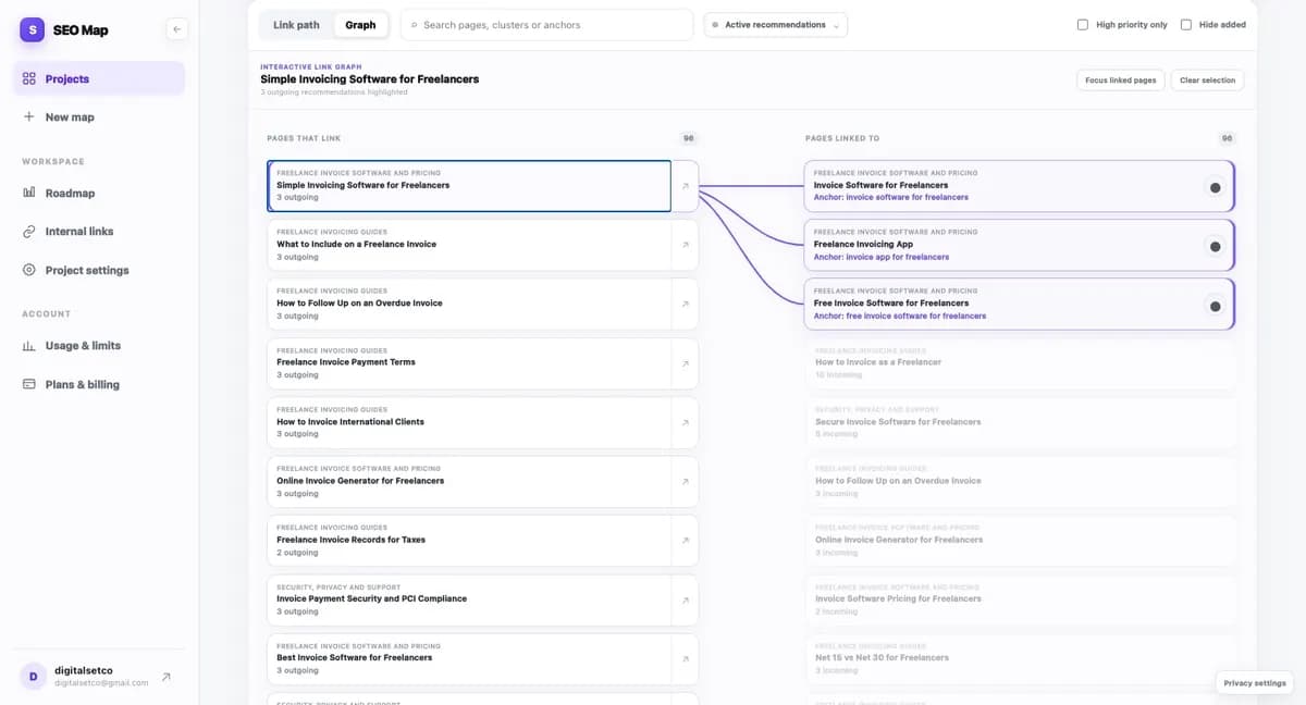 SEO map screenshot 4