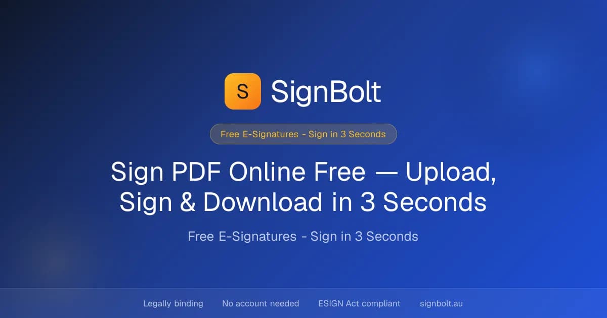 SignBolt screenshot 1