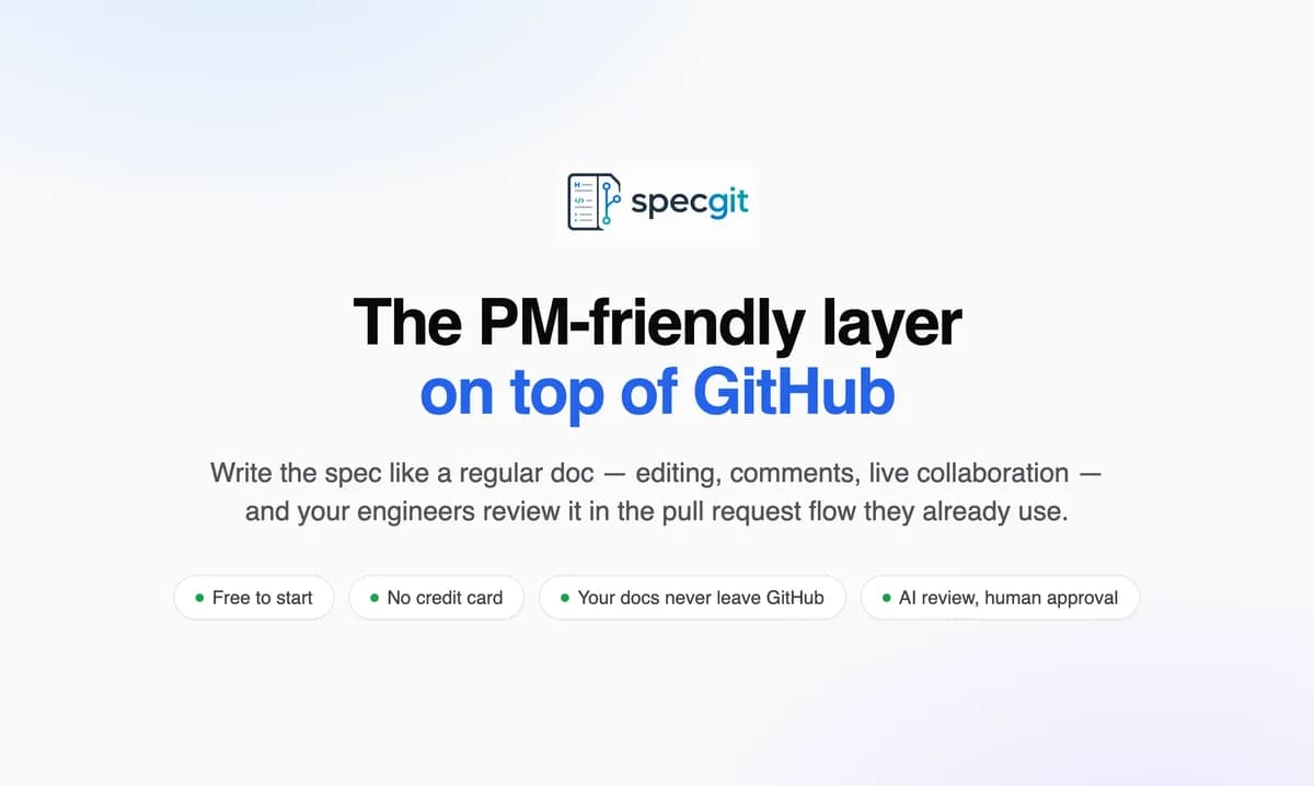 specgit screenshot 1