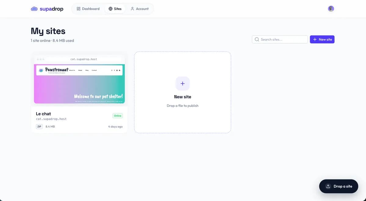 Supadrop screenshot 3