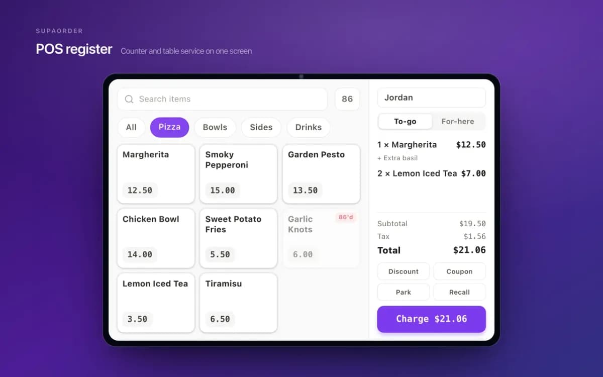 Supaorder screenshot 3