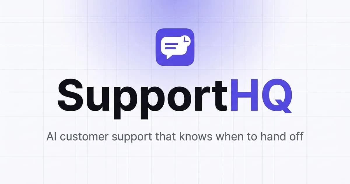 SupportHQ screenshot 1