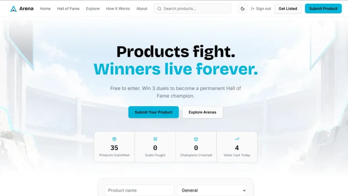 The Arena screenshot 1