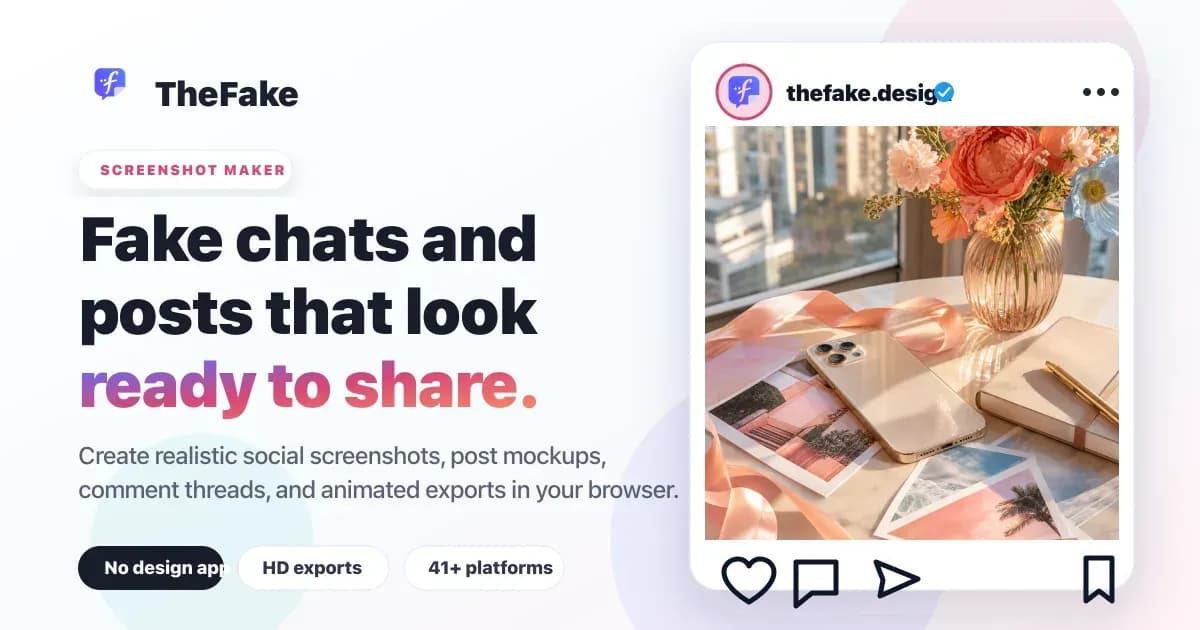 Thefake screenshot 1