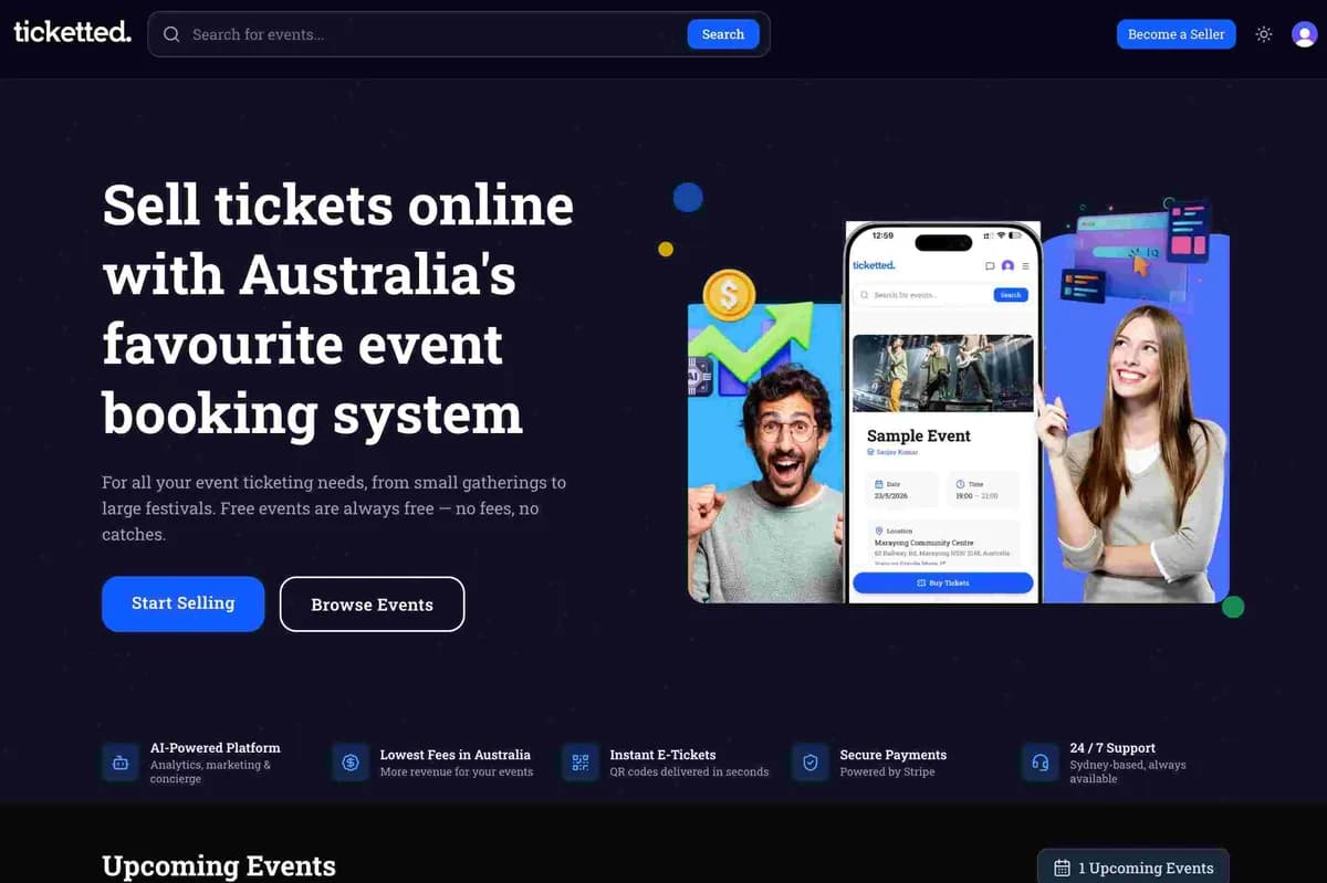 Ticketted screenshot 2