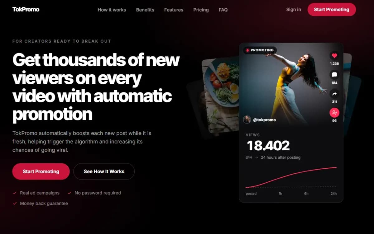 TokPromo screenshot 2