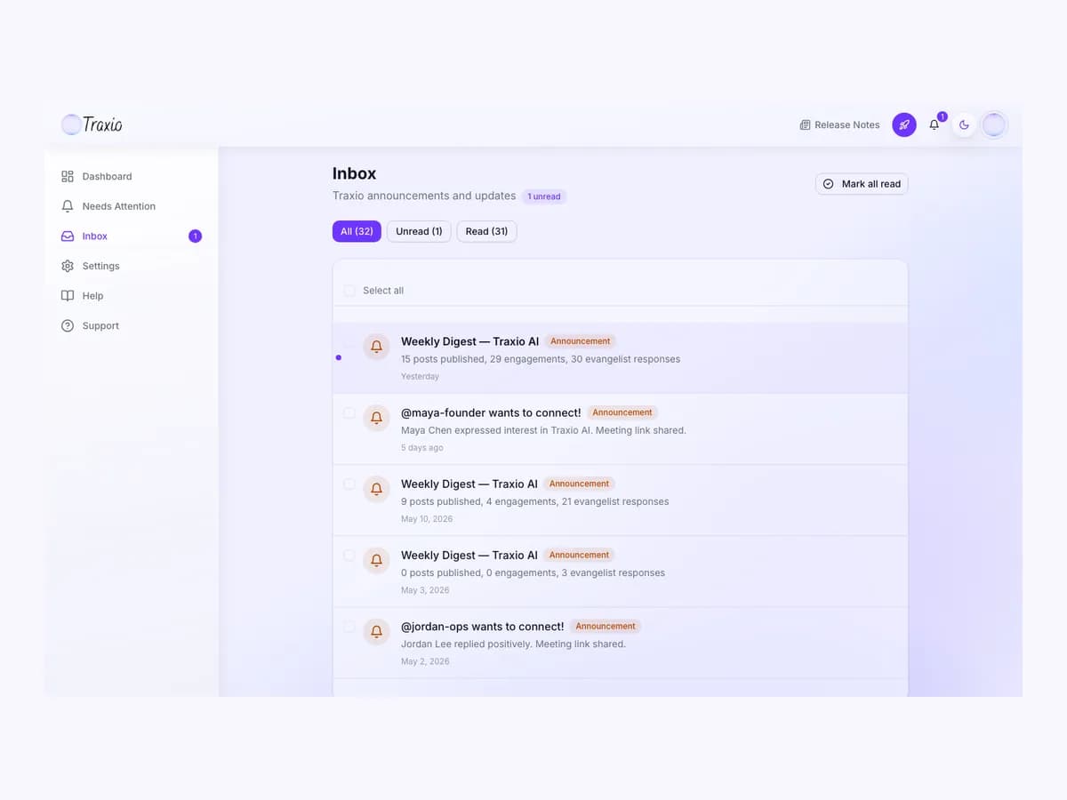 Traxio screenshot 4