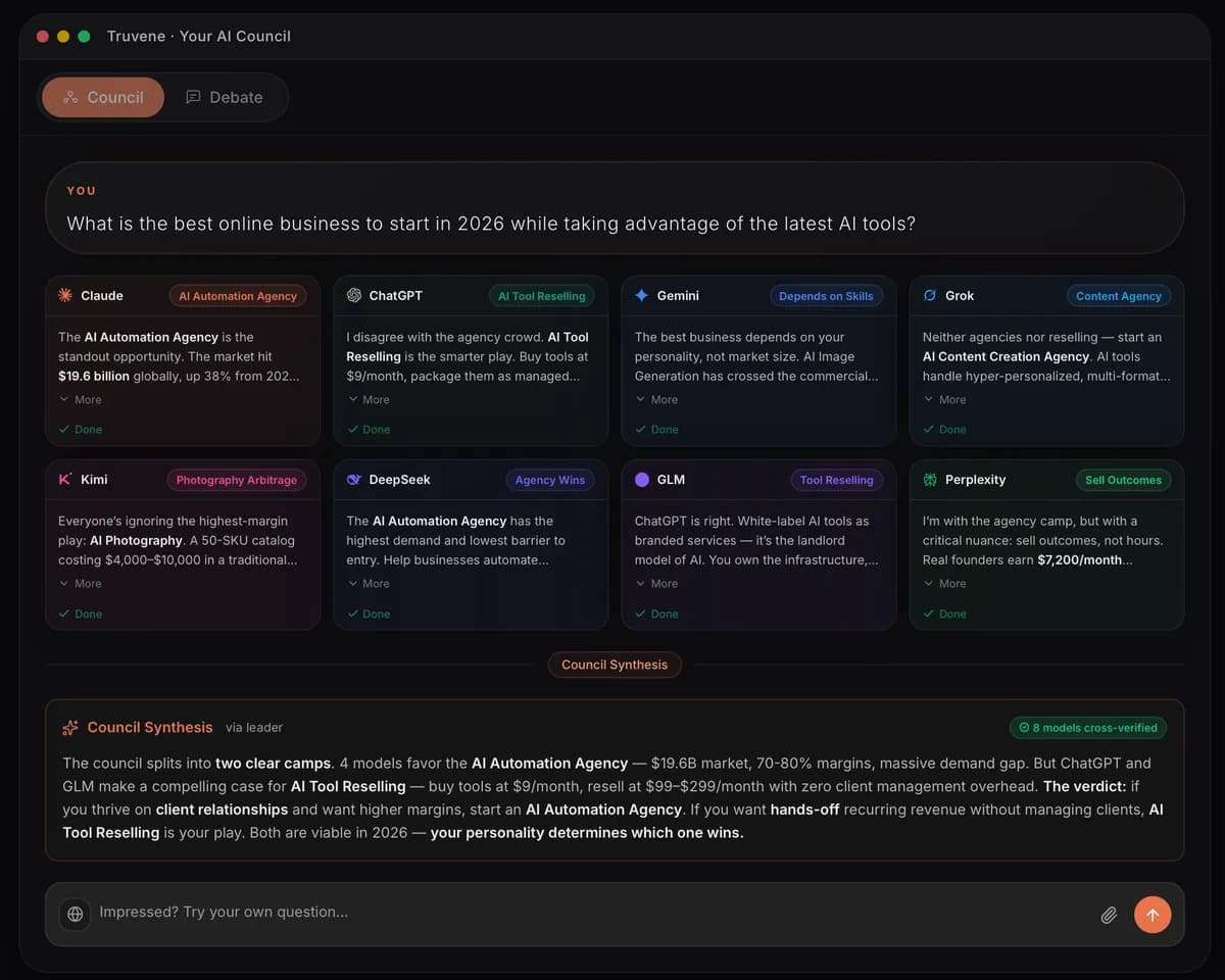 Truvene screenshot 2