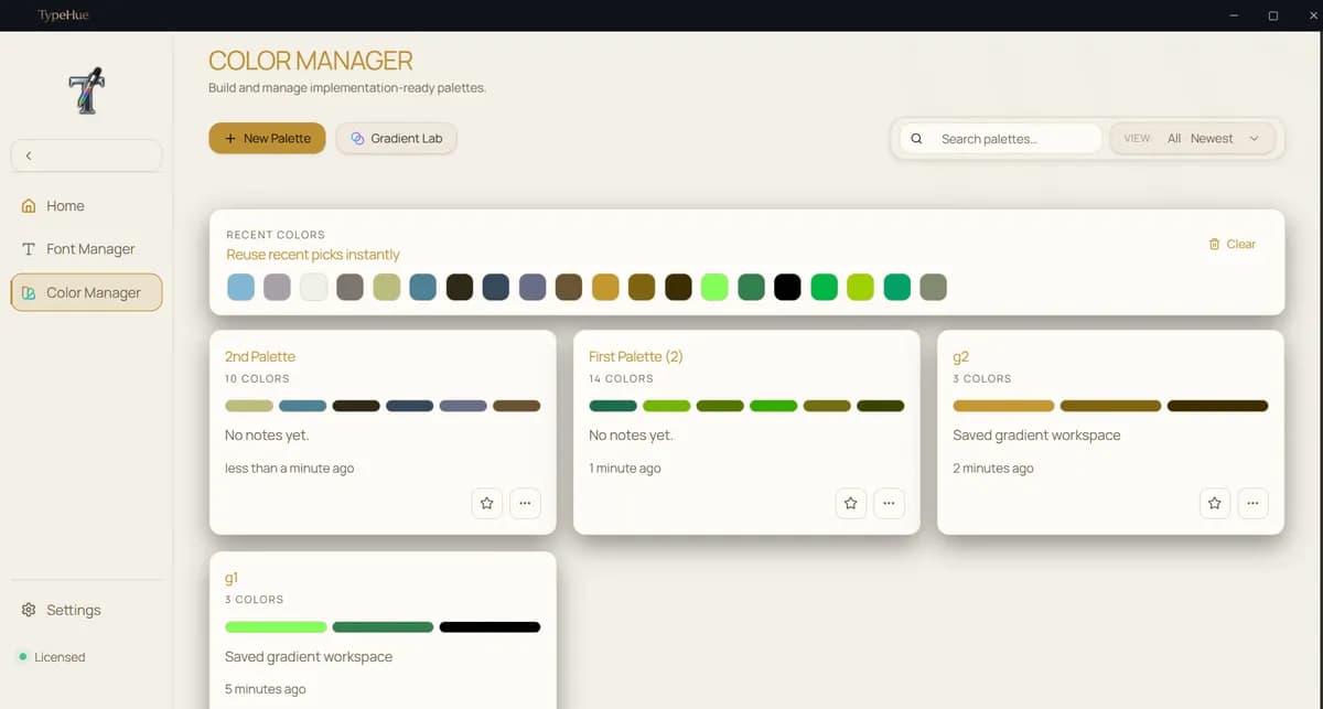 TypeHue screenshot 2