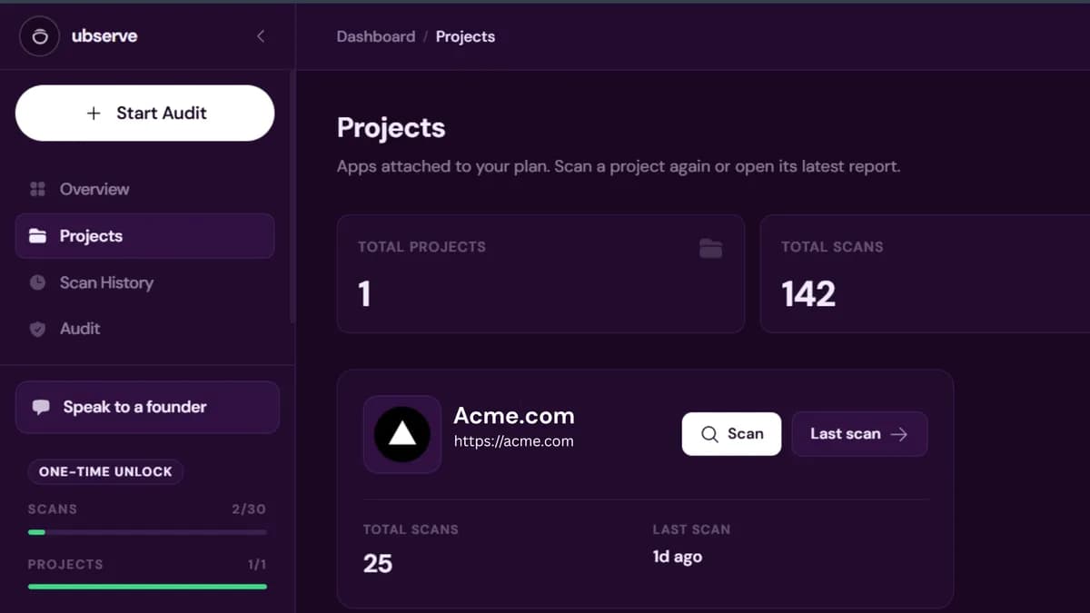 Ubserve screenshot 5
