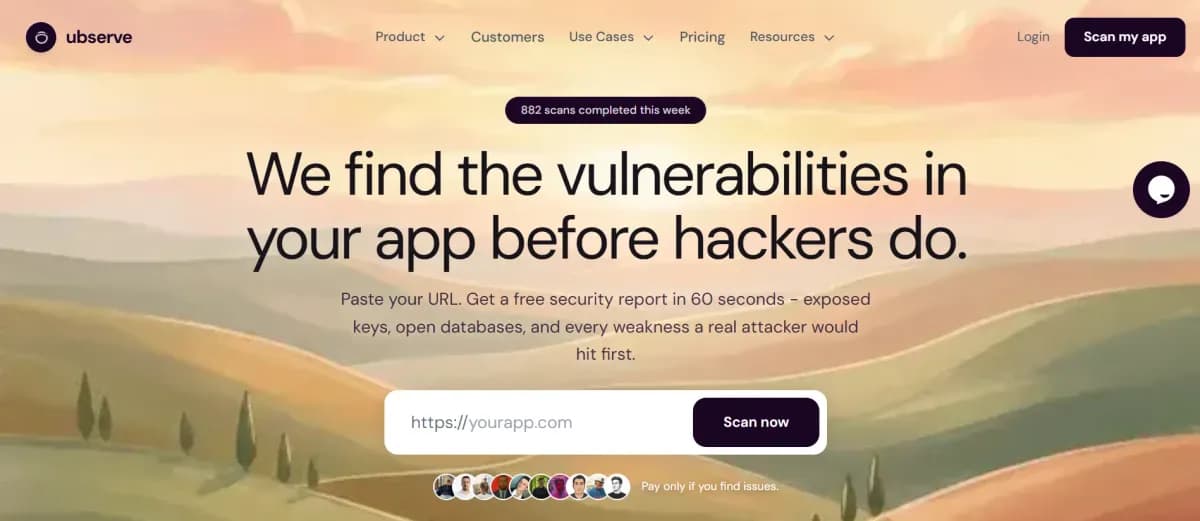 Ubserve screenshot 1
