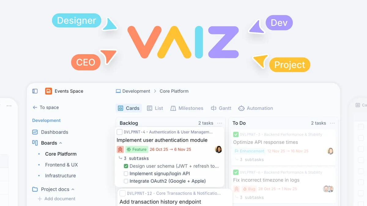 Vaiz screenshot 1