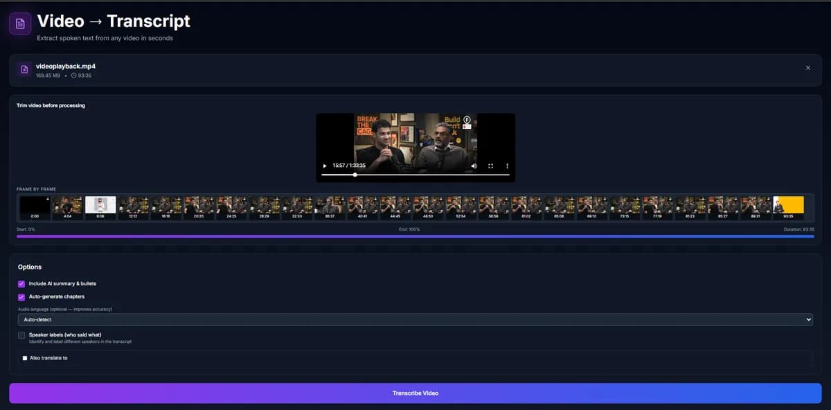 VideoText screenshot 1