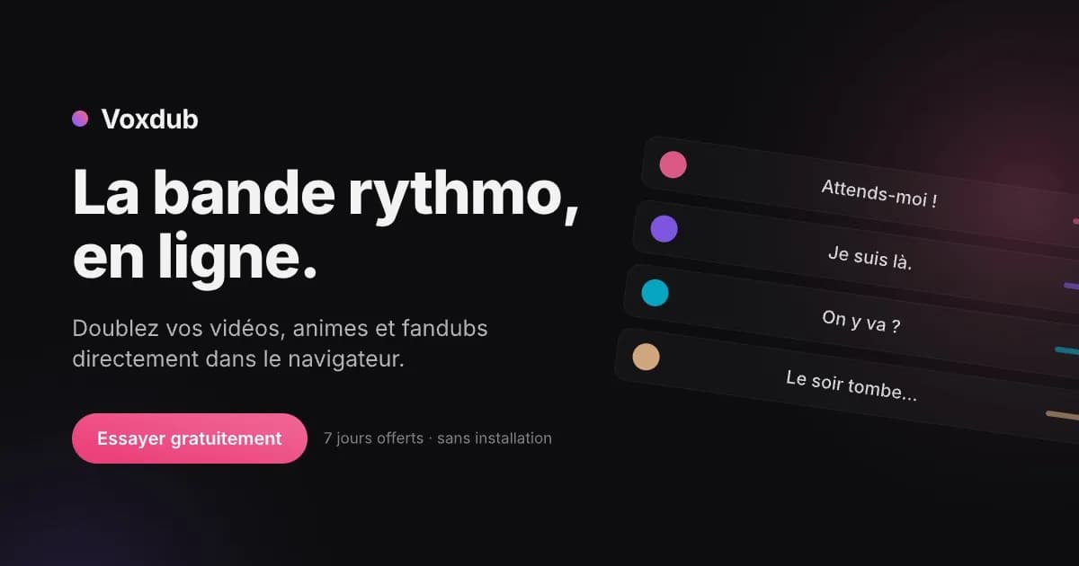 Voxdub screenshot 1
