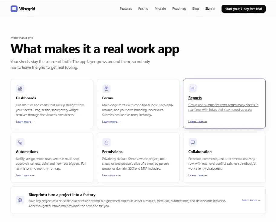 Wisegrid screenshot 3