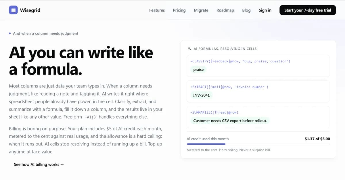 Wisegrid screenshot 4