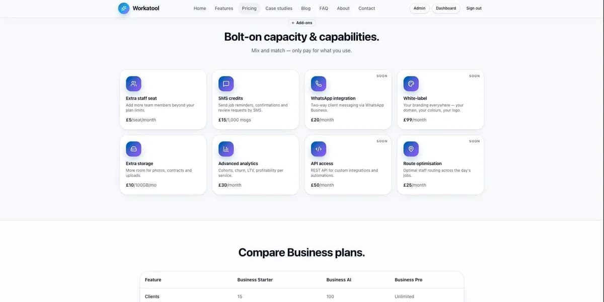 Workatool screenshot 2