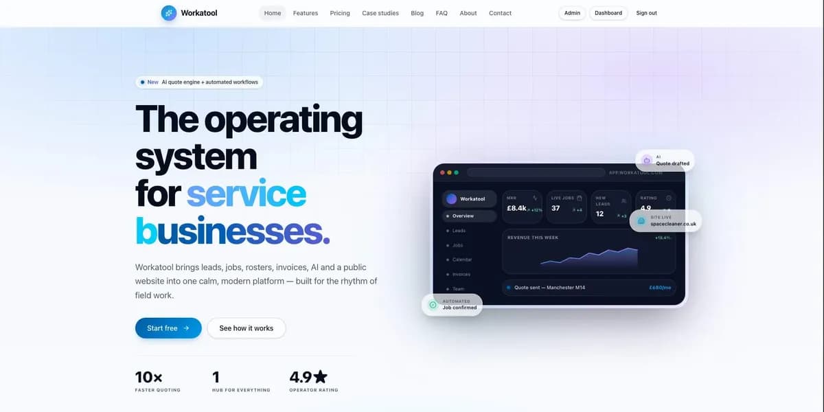 Workatool screenshot 1